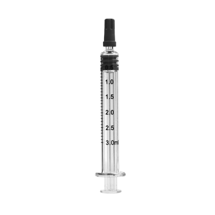 3Ml Glass Sytinge for Oil