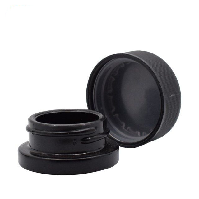 9ml Common Black Round Concentrate Jar