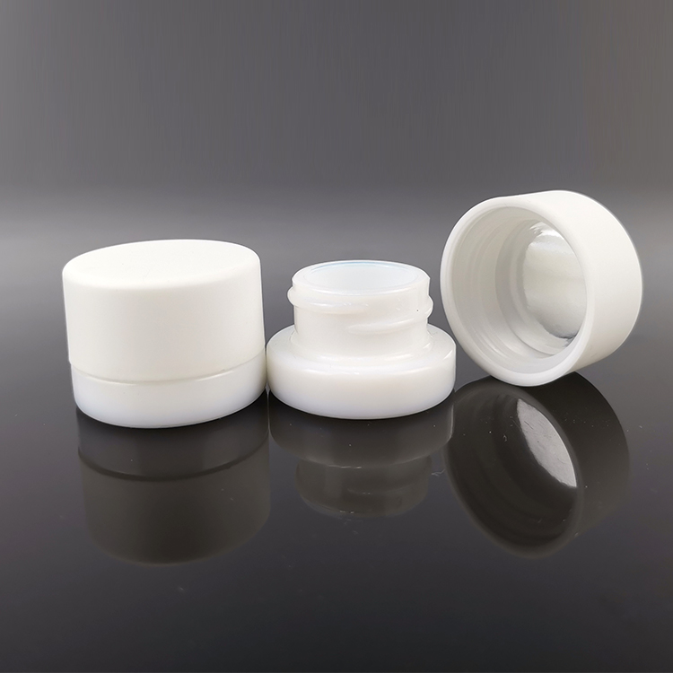 5ml Common White Round Concentrate Jar